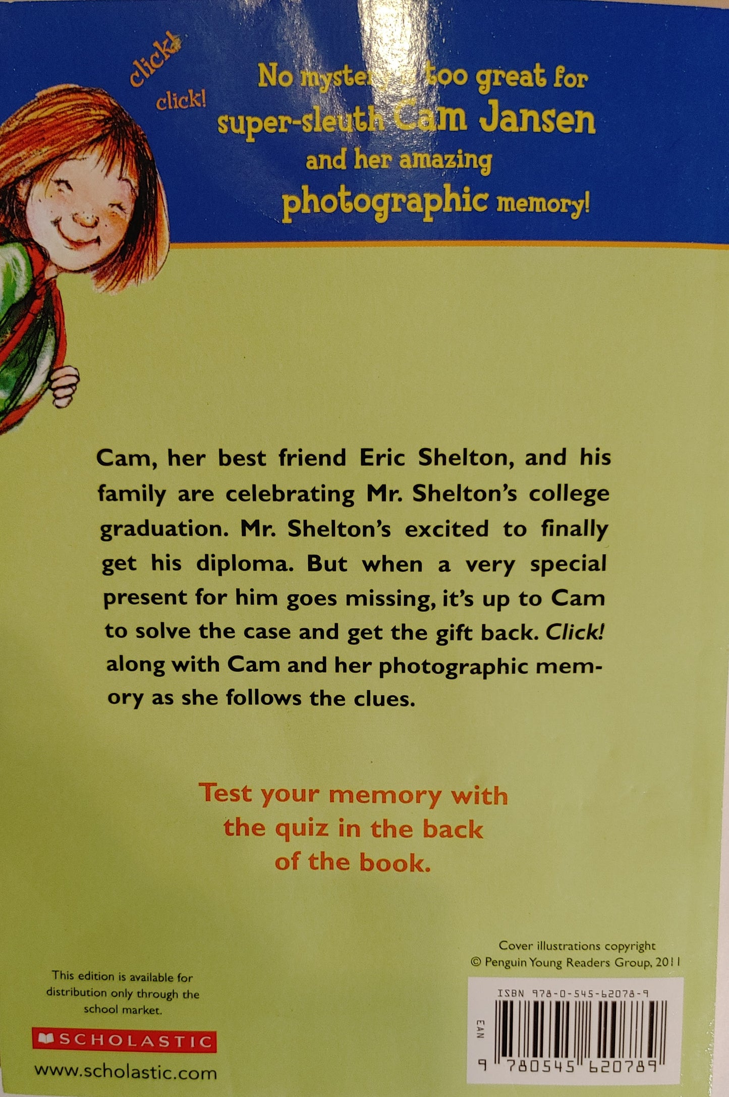 Cam Jansen and the Graduation Day Mystery - David A. Adler - June 2013