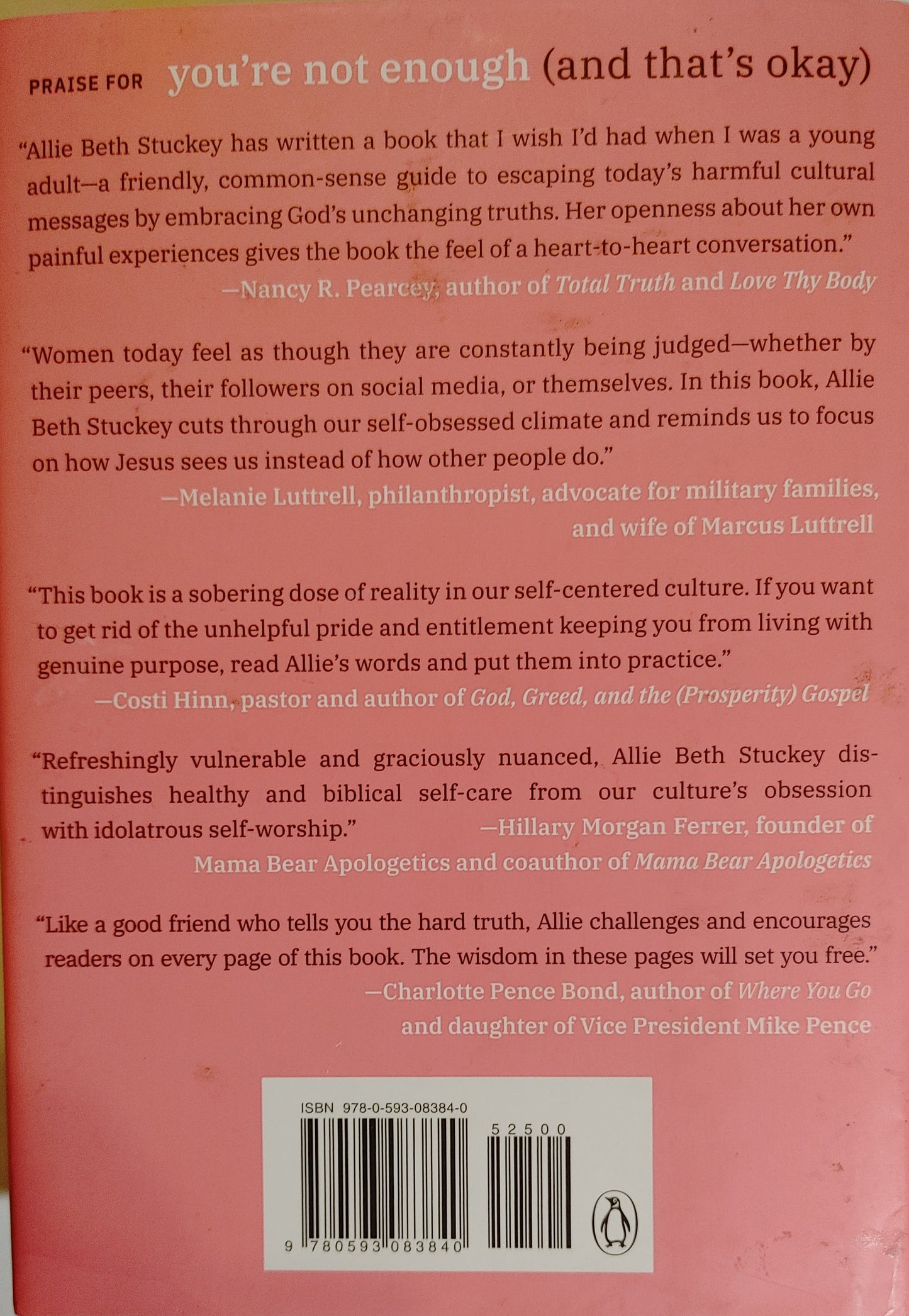 You're Not Enough (and that's ok) - Allie Beth Stuckey