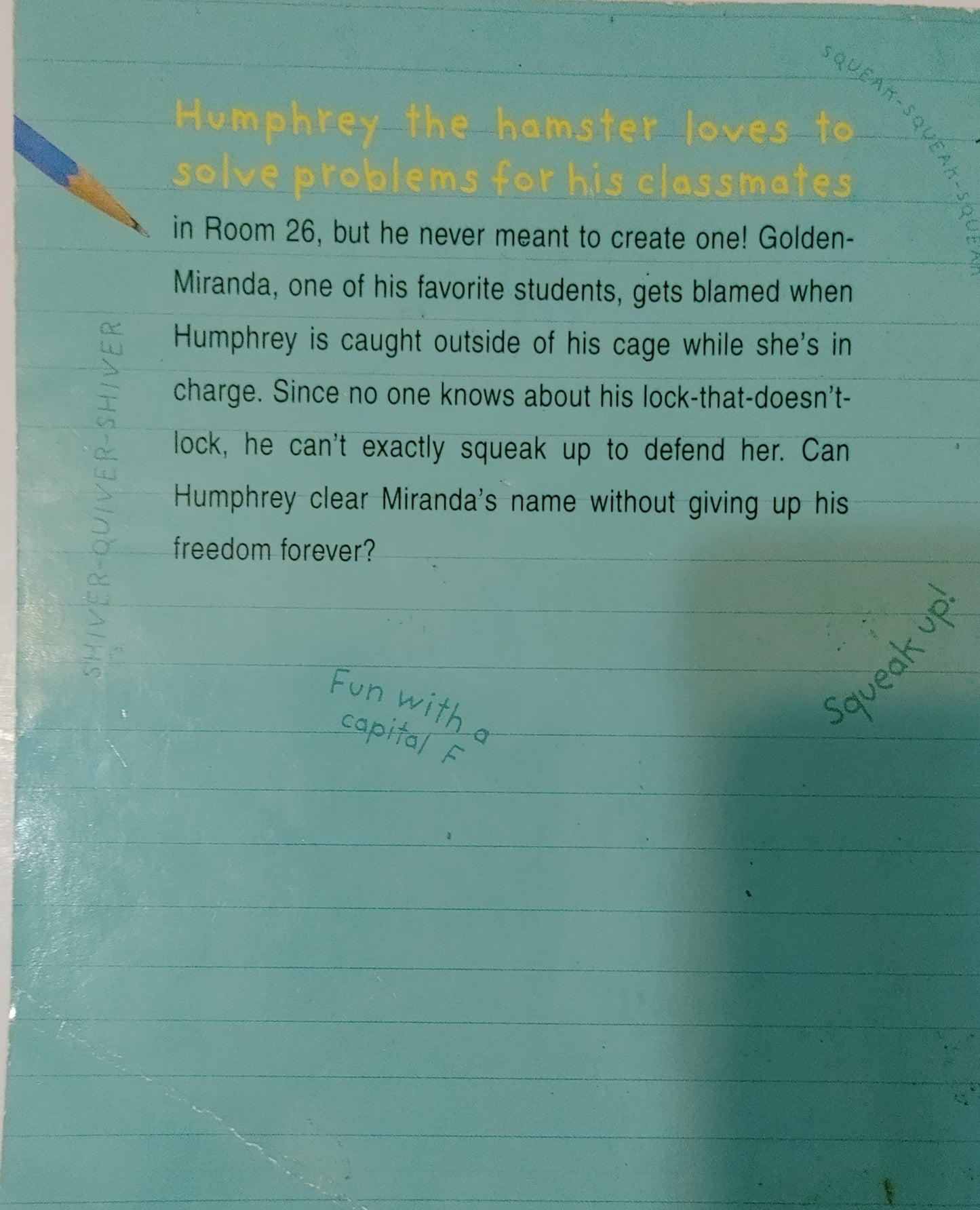Scholastic - Trouble According to Humphrey - Betty G. Birney