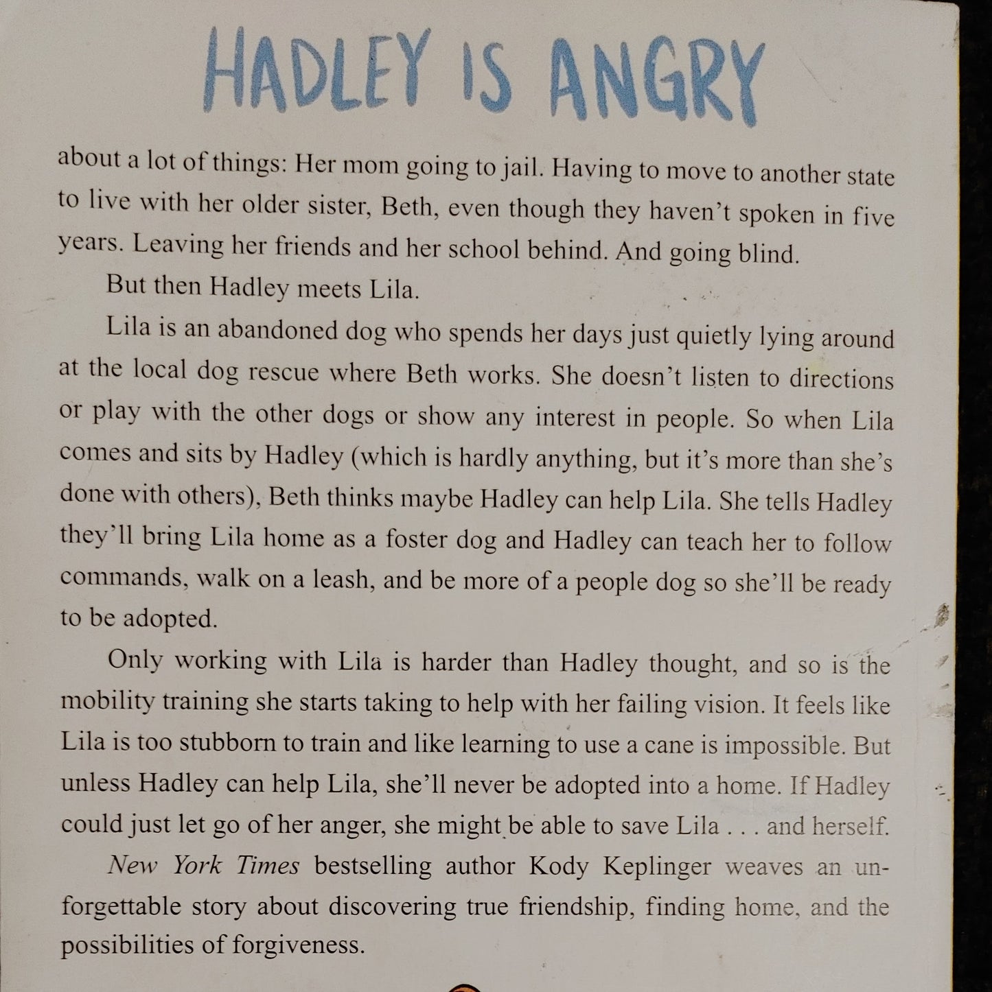 Scholastic - Lila and Hadley - Kody Keplinger