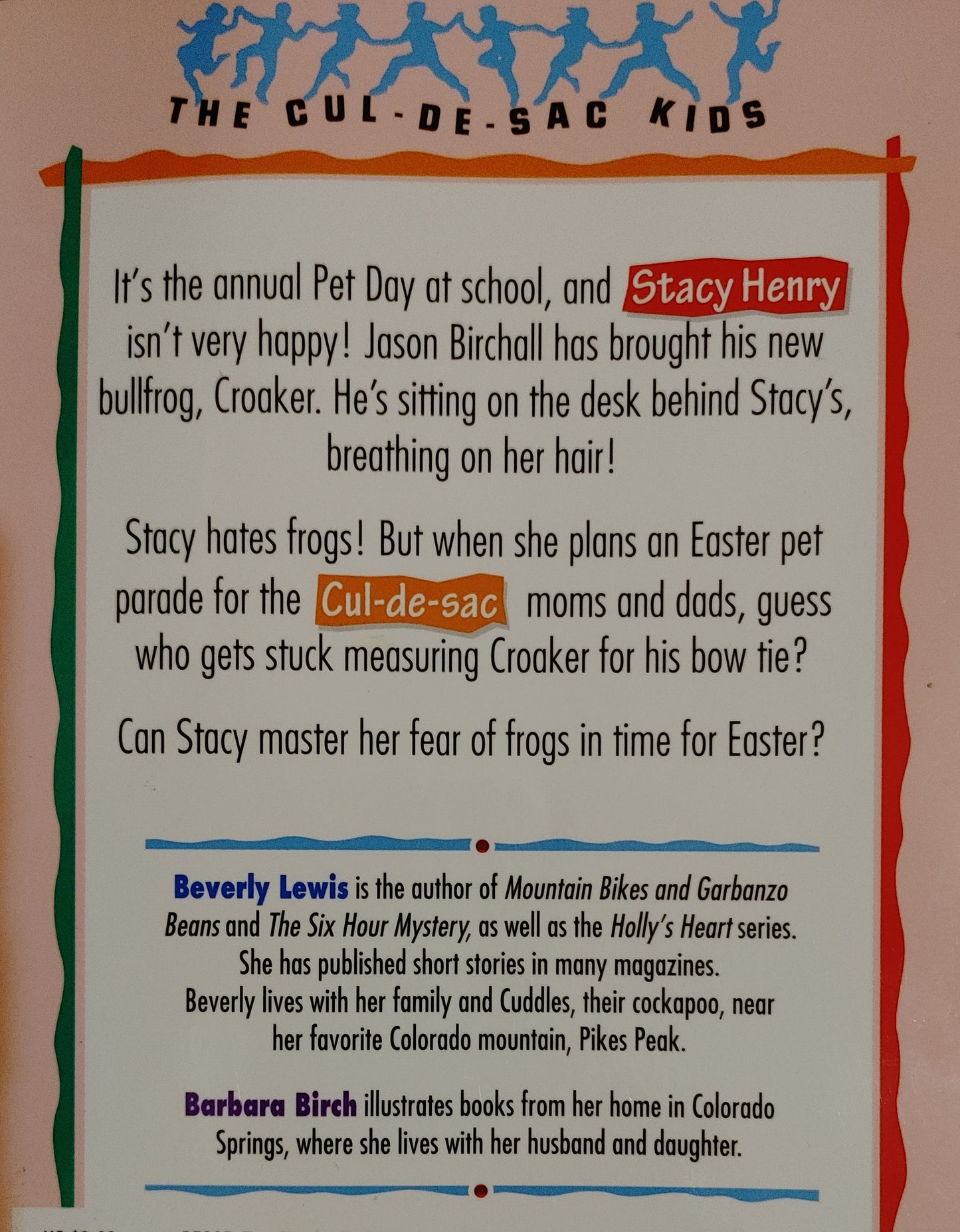 The Cul-De-Sac Kids - Frog Power - Beverly Lewis