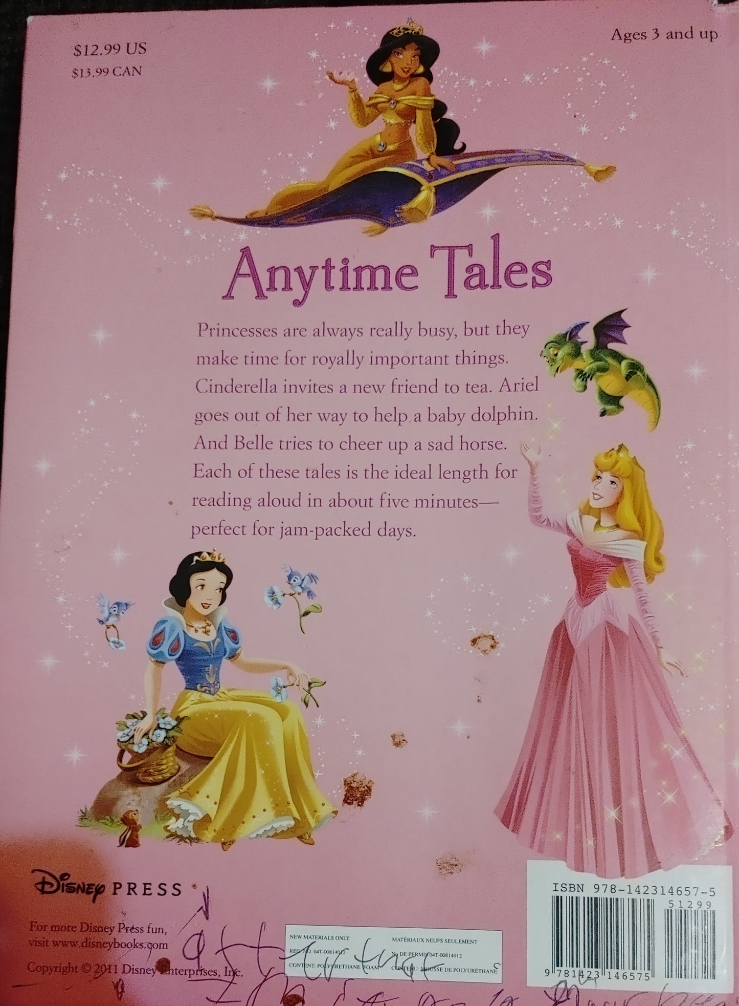 Disney 5 minute Princess Stories