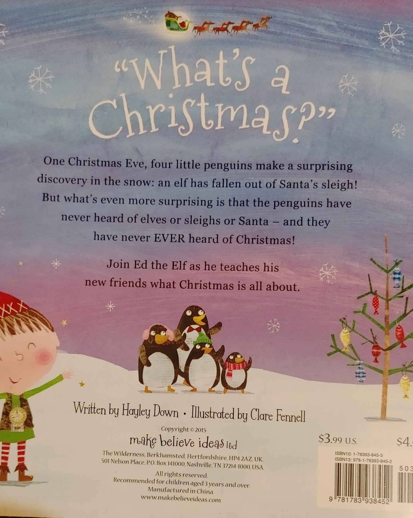 What's a Christmas? - Haley Down