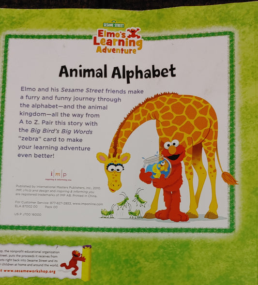 Sesame Street Elmo's Learning Adventures - Animal Alphabet - 3
