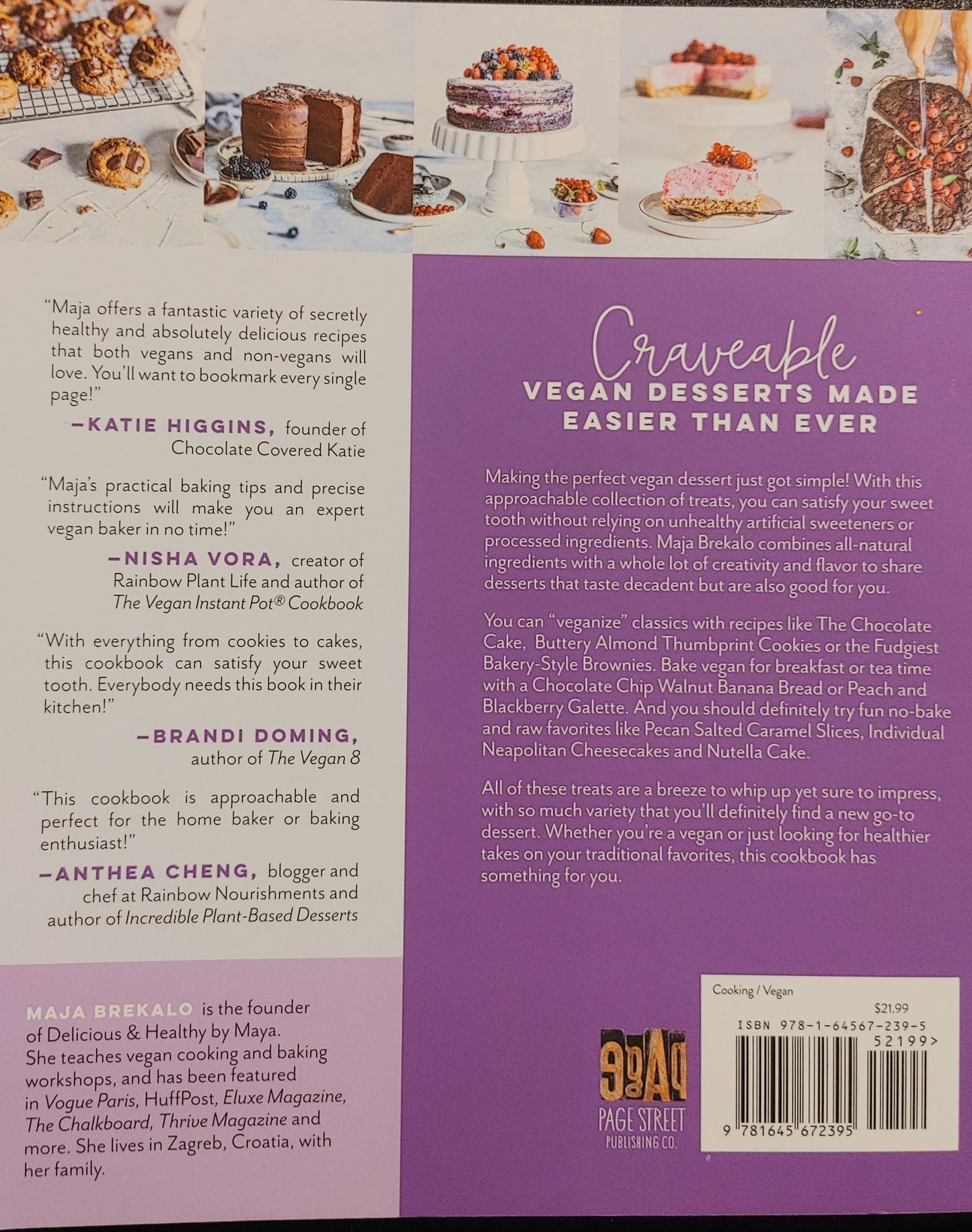 Bake It Vegan - Maja Brekalo