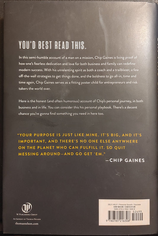 Capital Gaines - Chip Gaines - #1 New York Times Bestselling Author of The Magnolia Story