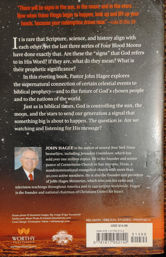 Four Blood Moons - Dr. John Hagee - New York Times and USA Today Bestseller