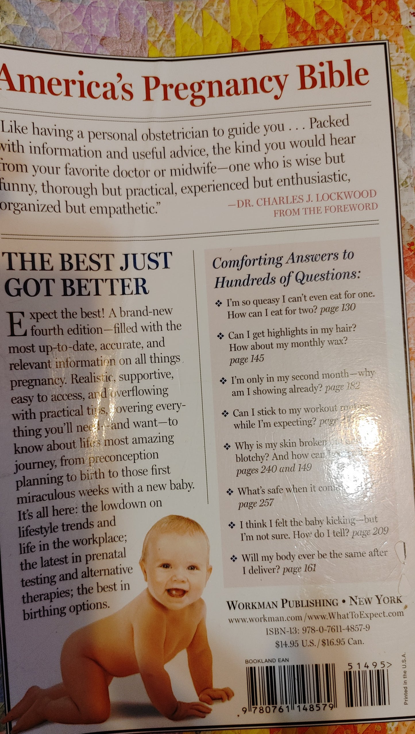 What to Expect When You're Expecting - New York Times bestseller and one of USA Today's 25 most influential books of the past 25 years.