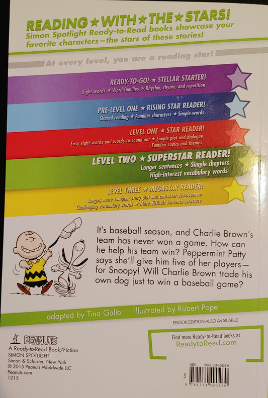Make a Trade Charlie Brown - Ready - To- Read Level Two