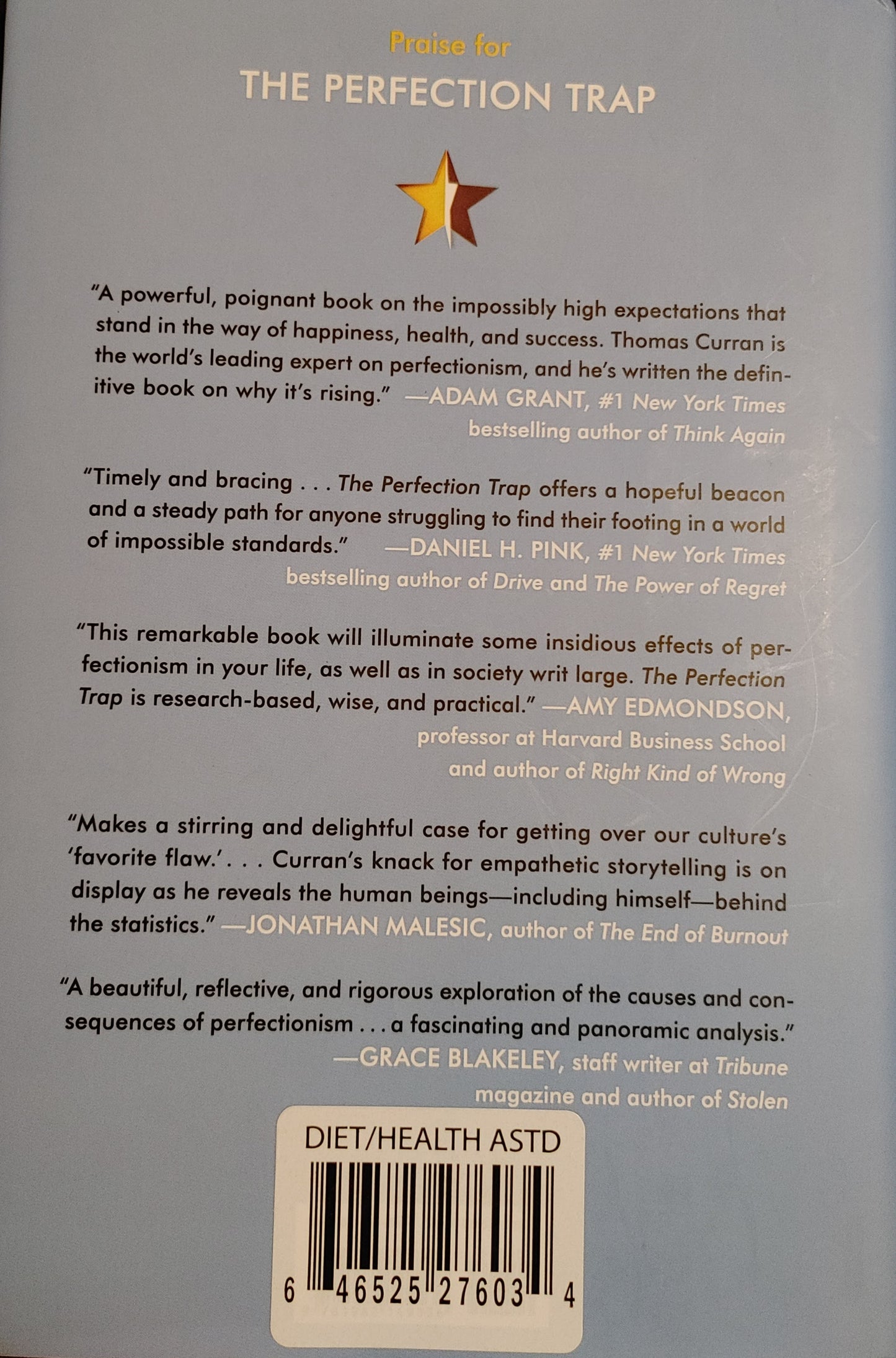 THE PERFECTION TRAP - Embracing the Power of Good Enough - Thomas Curran