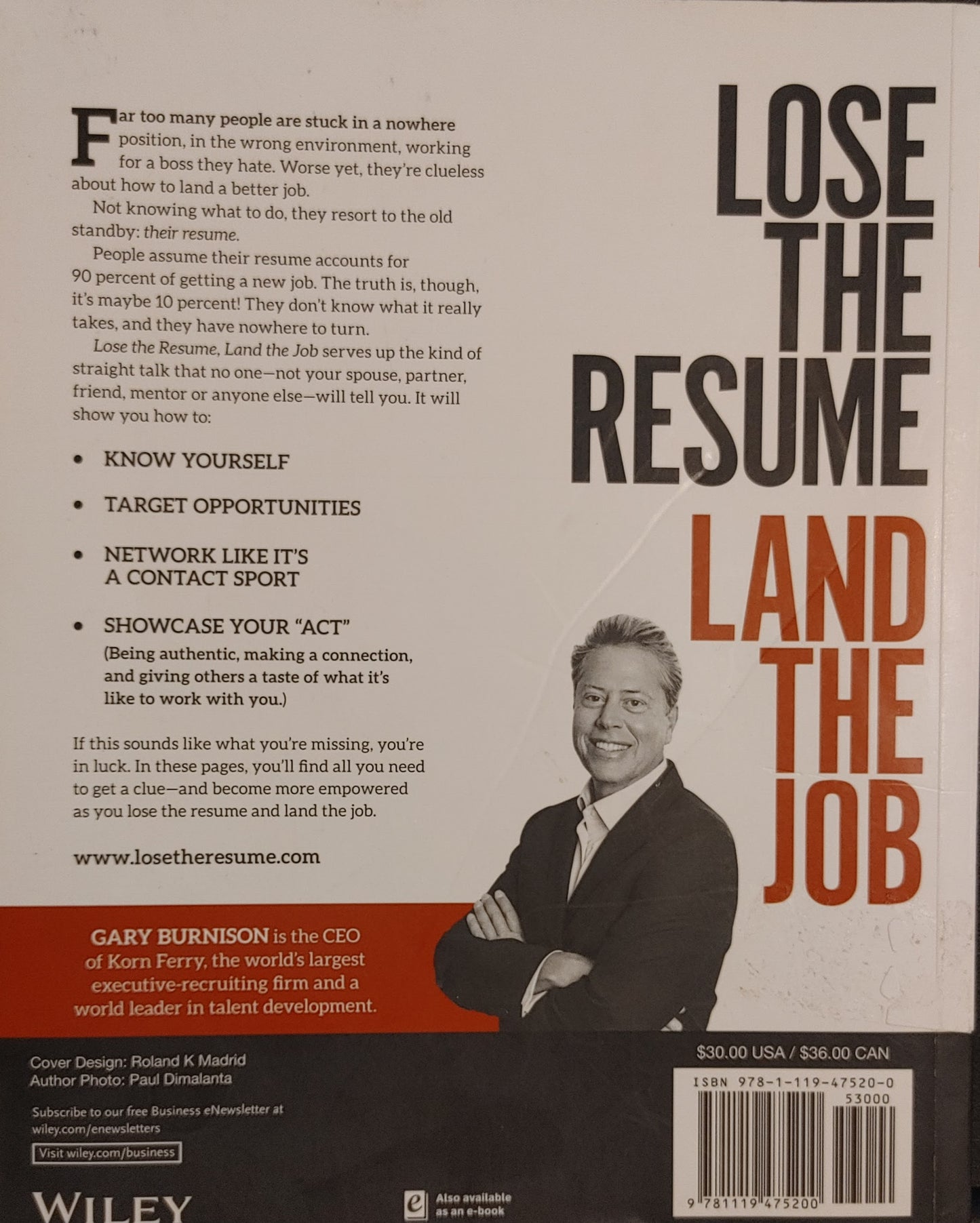 Lose the Resume', Land the Job - Gary Burnison