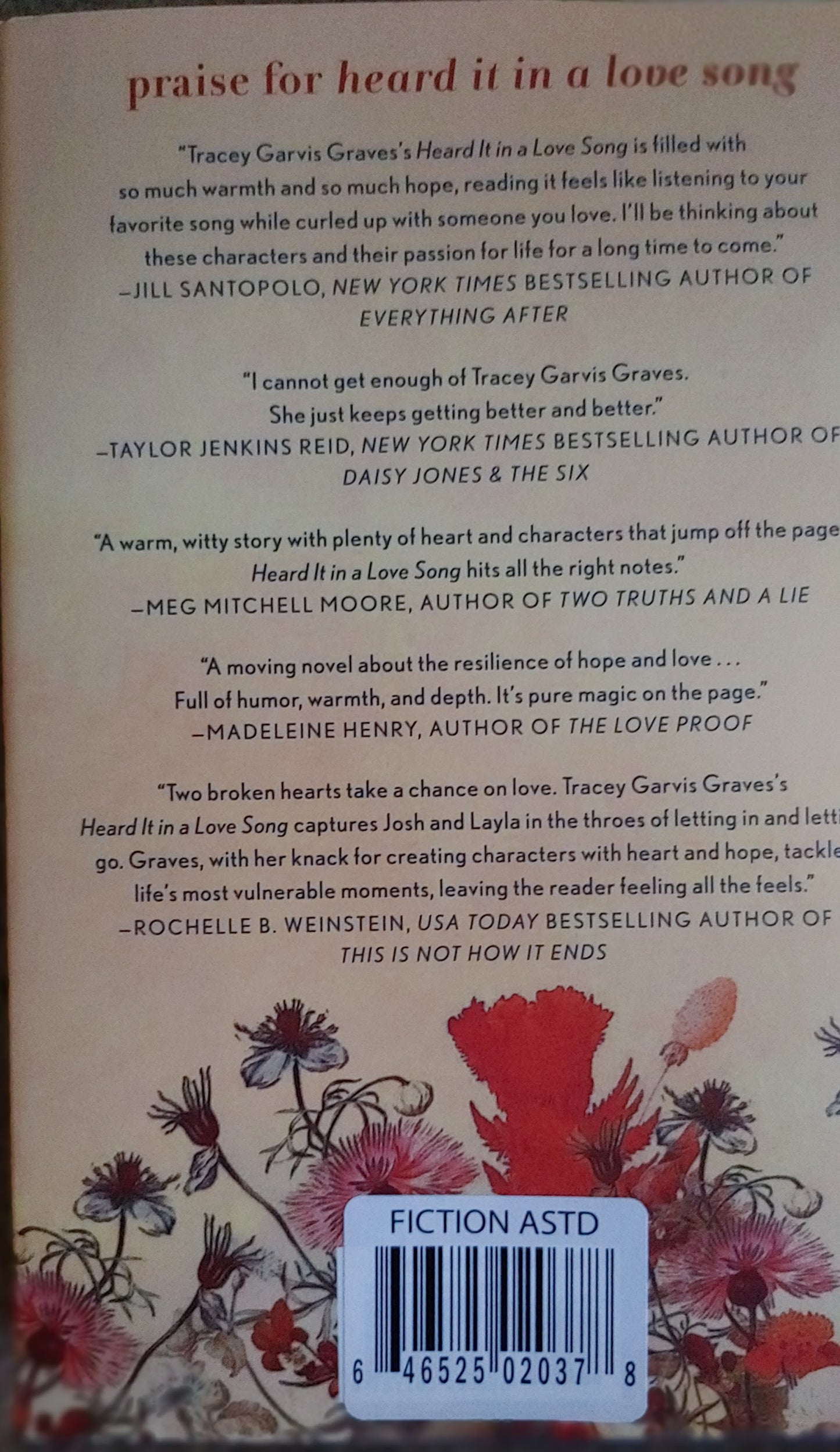 Heard It in a Love Song - Tracy Garvis Graves