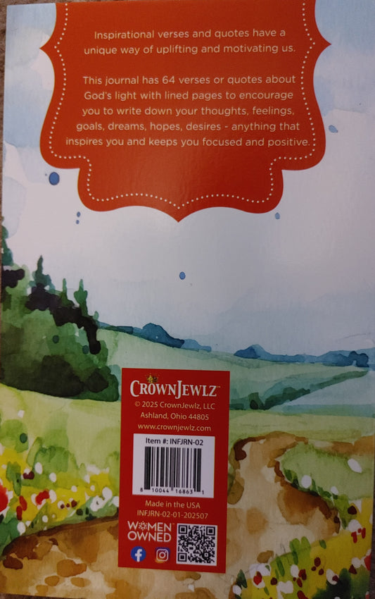 LIGHT - Arise and Shine - Crown Jewlz - Inspirational Journal