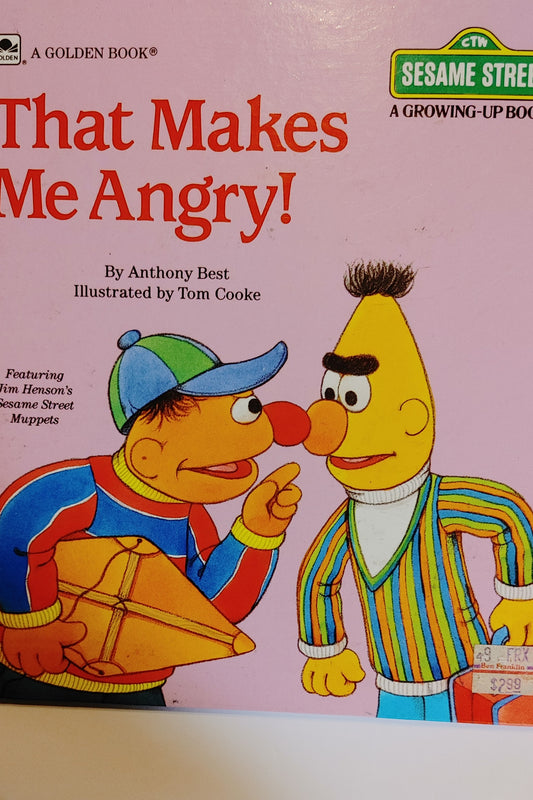 Sesame Street - That Makes Me Angry - Anthony Best
