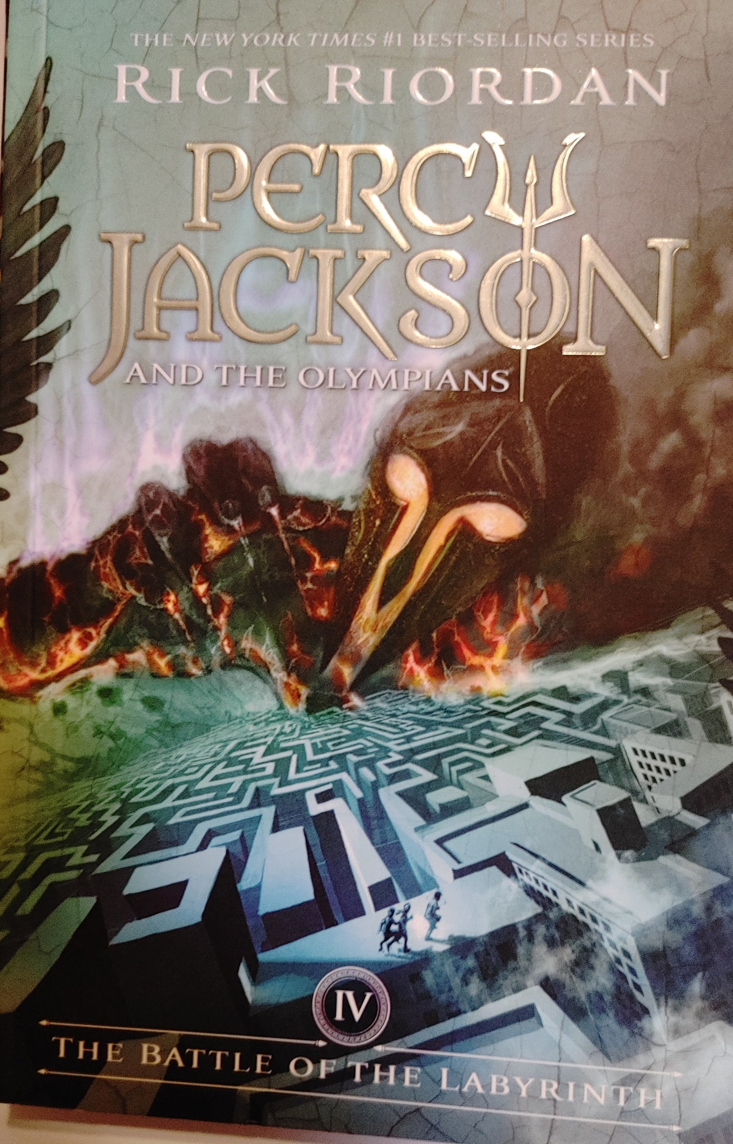 Percy Jackson and the Olympians - The Battle of the Labyrinth IV - Rick Riordan - NY Times Best Selling Series
