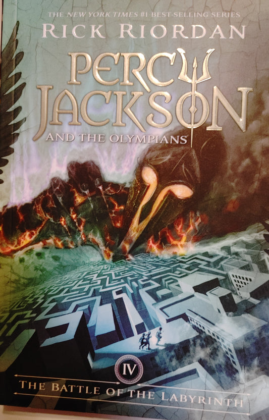 Percy Jackson and the Olympians - The Battle of the Labyrinth IV - Rick Riordan - NY Times Best Selling Series