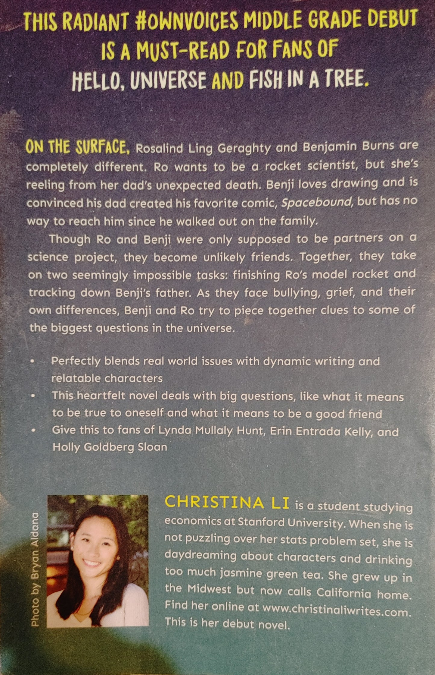 Clues To The Universe -Christina Li