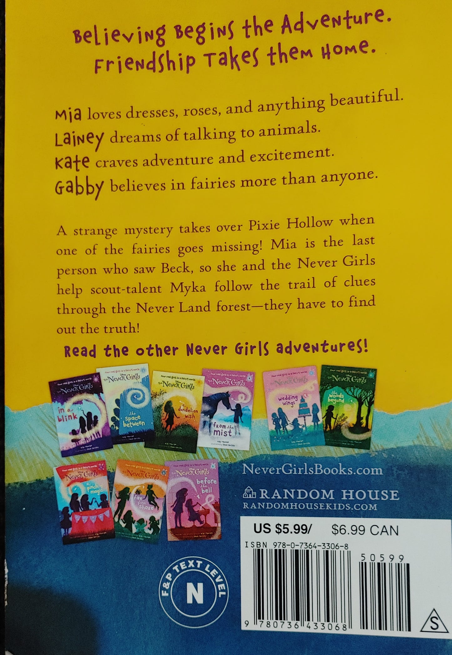 Disney- The Never Girls - On the Trail