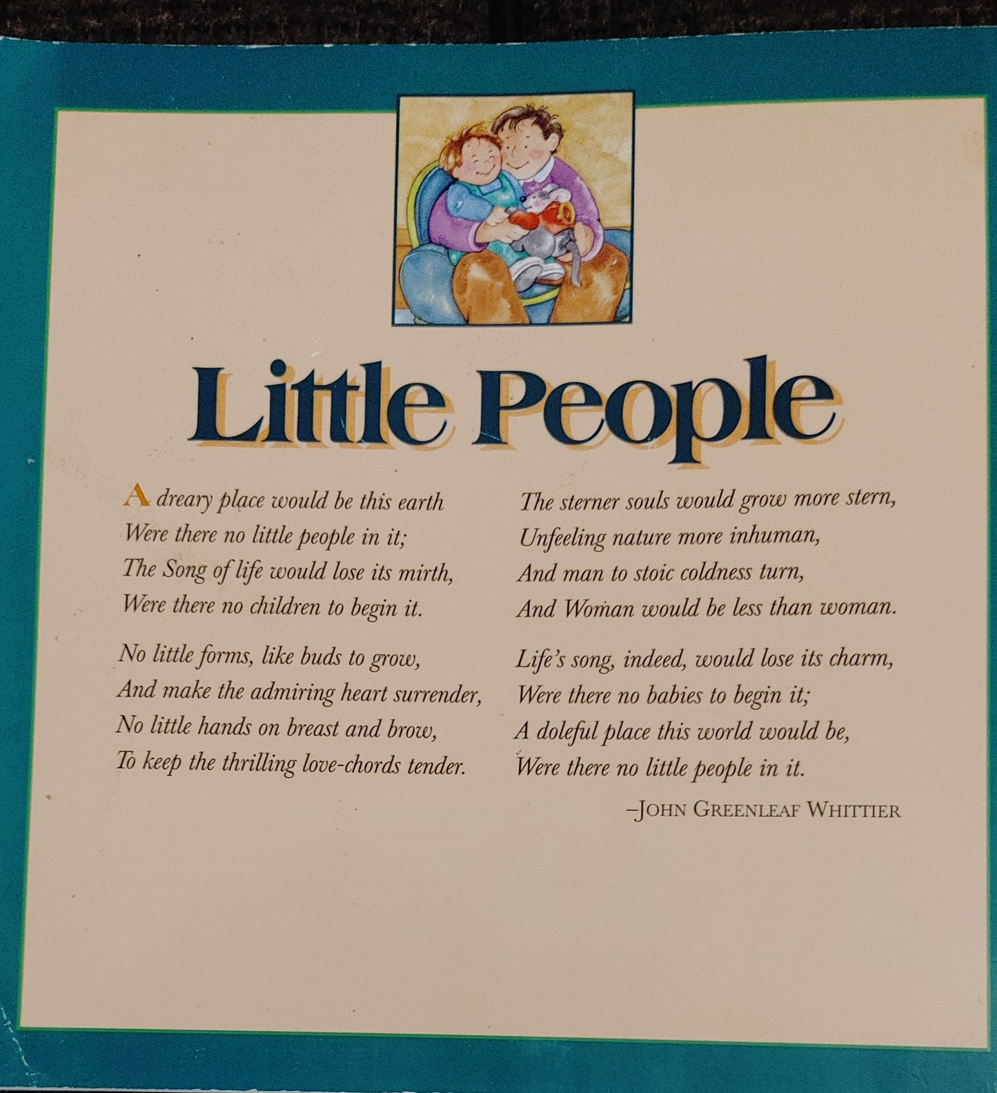 Four Seasons For Little People - John Greenleaf Whittier
