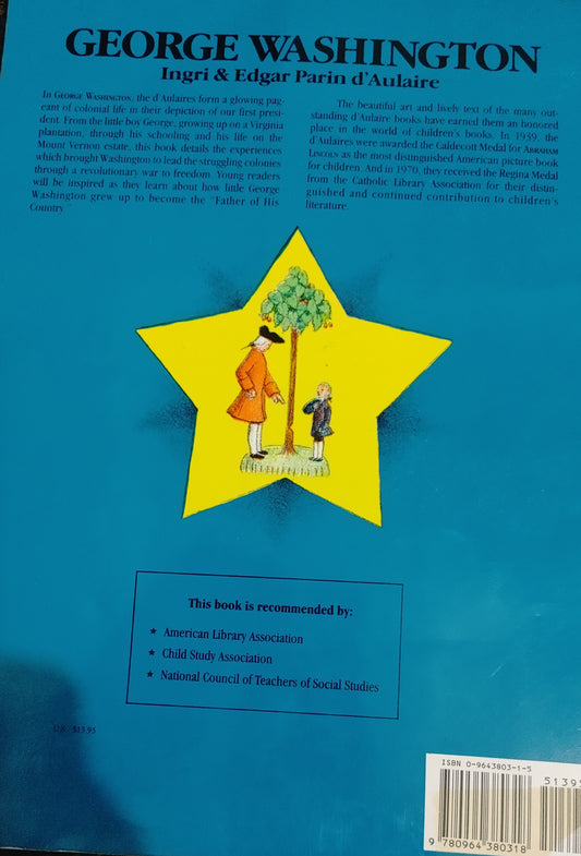 George Washington - INGRI & EDGAR PARIN D'AULAIRE