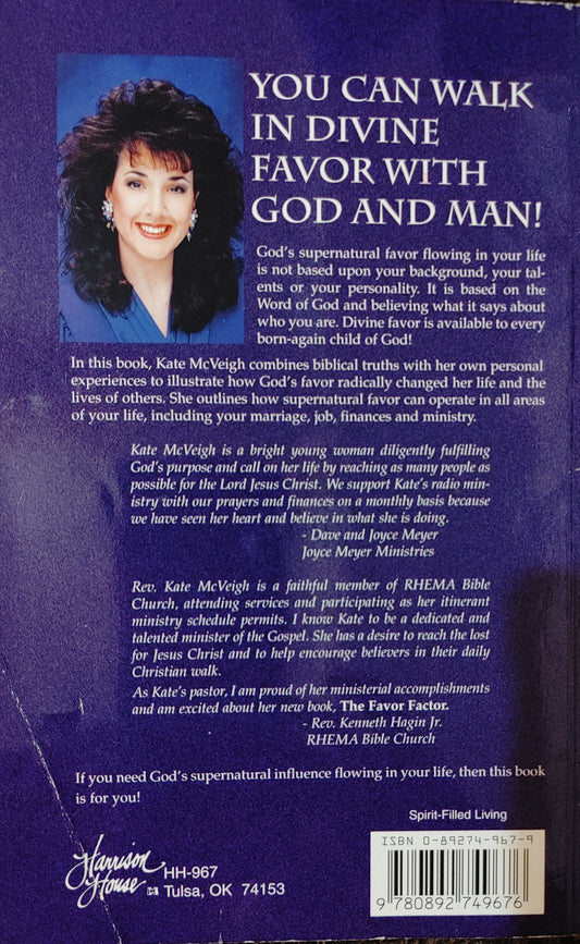 The FAVOR FACTOR -  Kate McVeigh