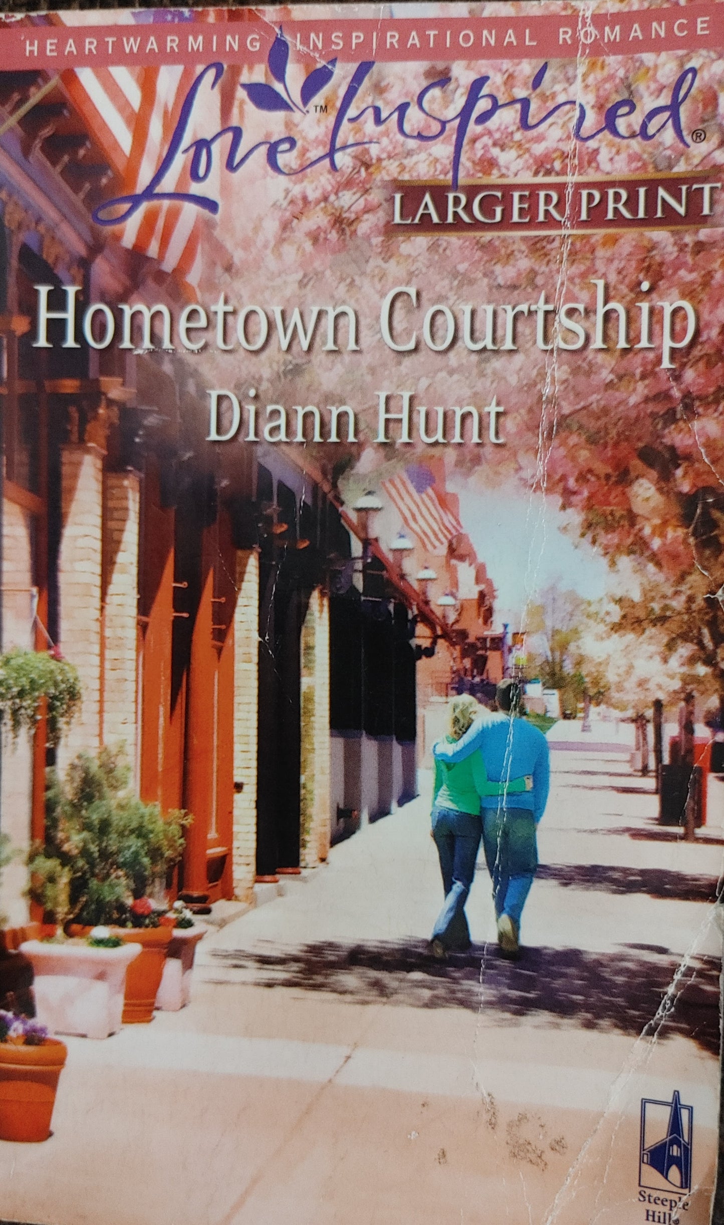 Love Inspired Hometown Courtship - Diann Hunt Large Print