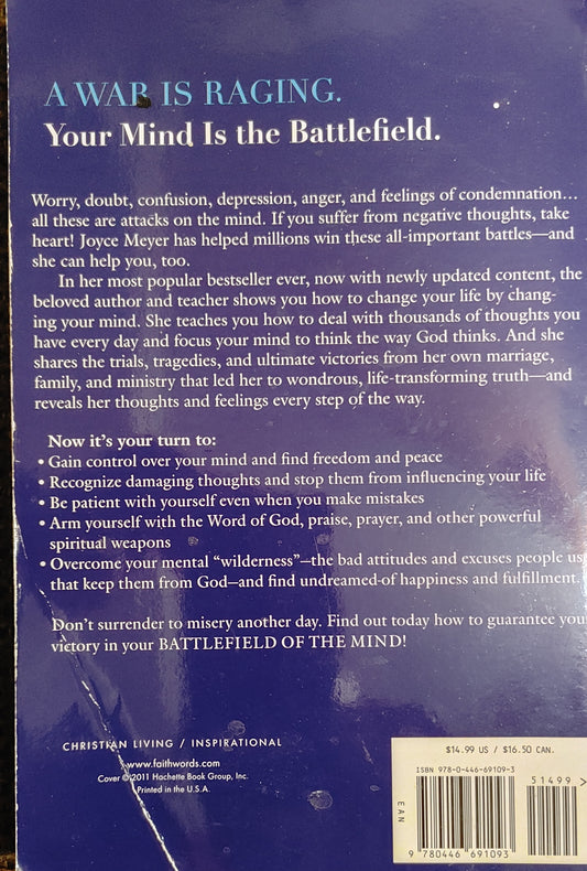 Battlefield of the Mind - Best Selling Author Joyce Meyer