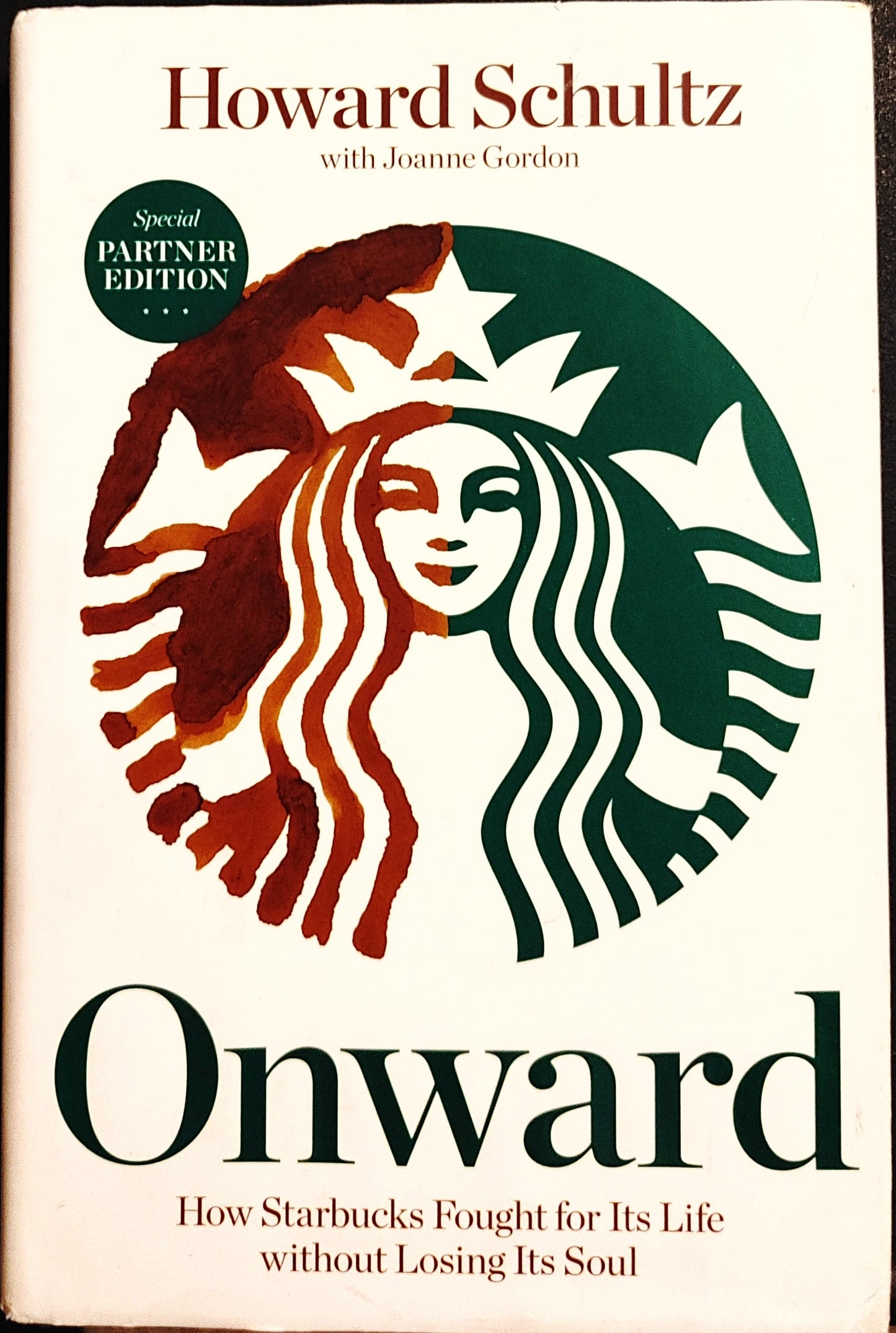 Onward - Howard Schultz New York Times Best Seller