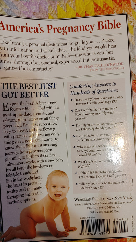 What to Expect When You're Expecting - New York Times bestseller and one of USA Today's 25 most influential books of the past 25 years.