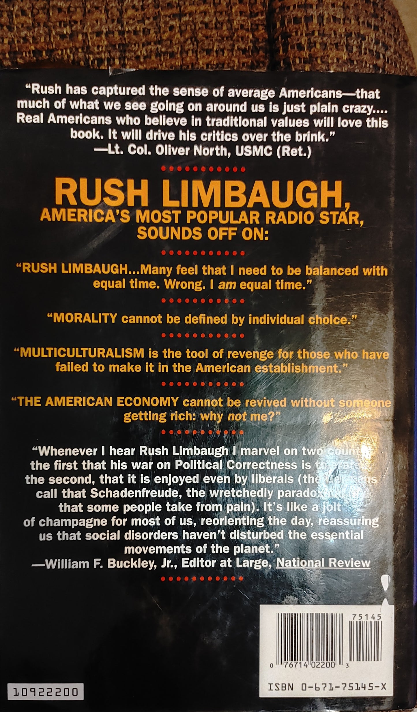 The way things ought to be-Rush Limbaugh