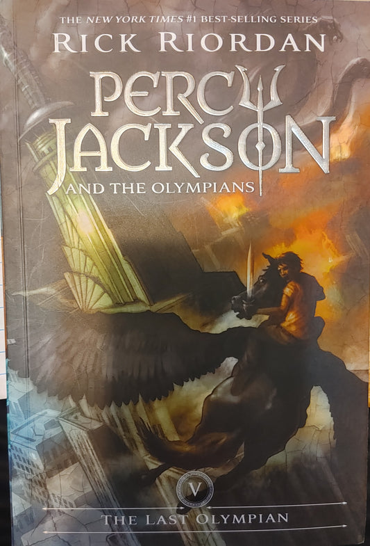Percy Jackson and the Olympians - The Last Olympian V- Rick Riordan  New York  Best Selling Series