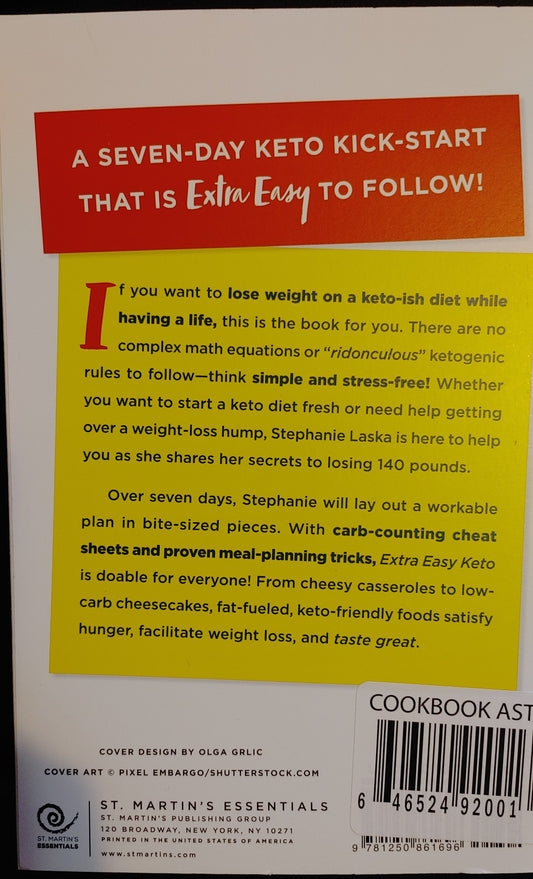 Extra Easy Keto -Stephanie Lasko