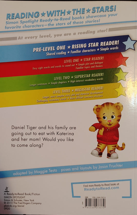 Daniel Goes Out For Dinner Pre-Level One Ready-To-Read