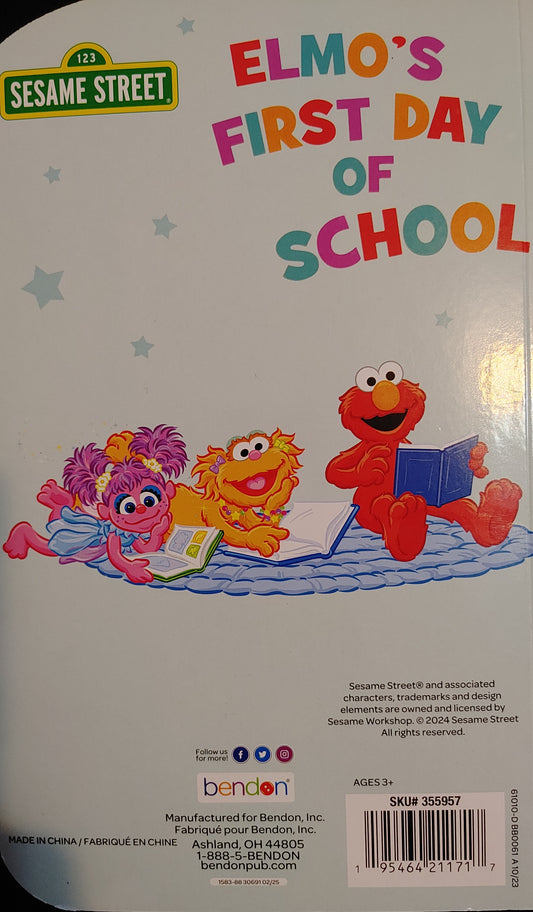 Elmo's Frist Day of School - Sesame Street