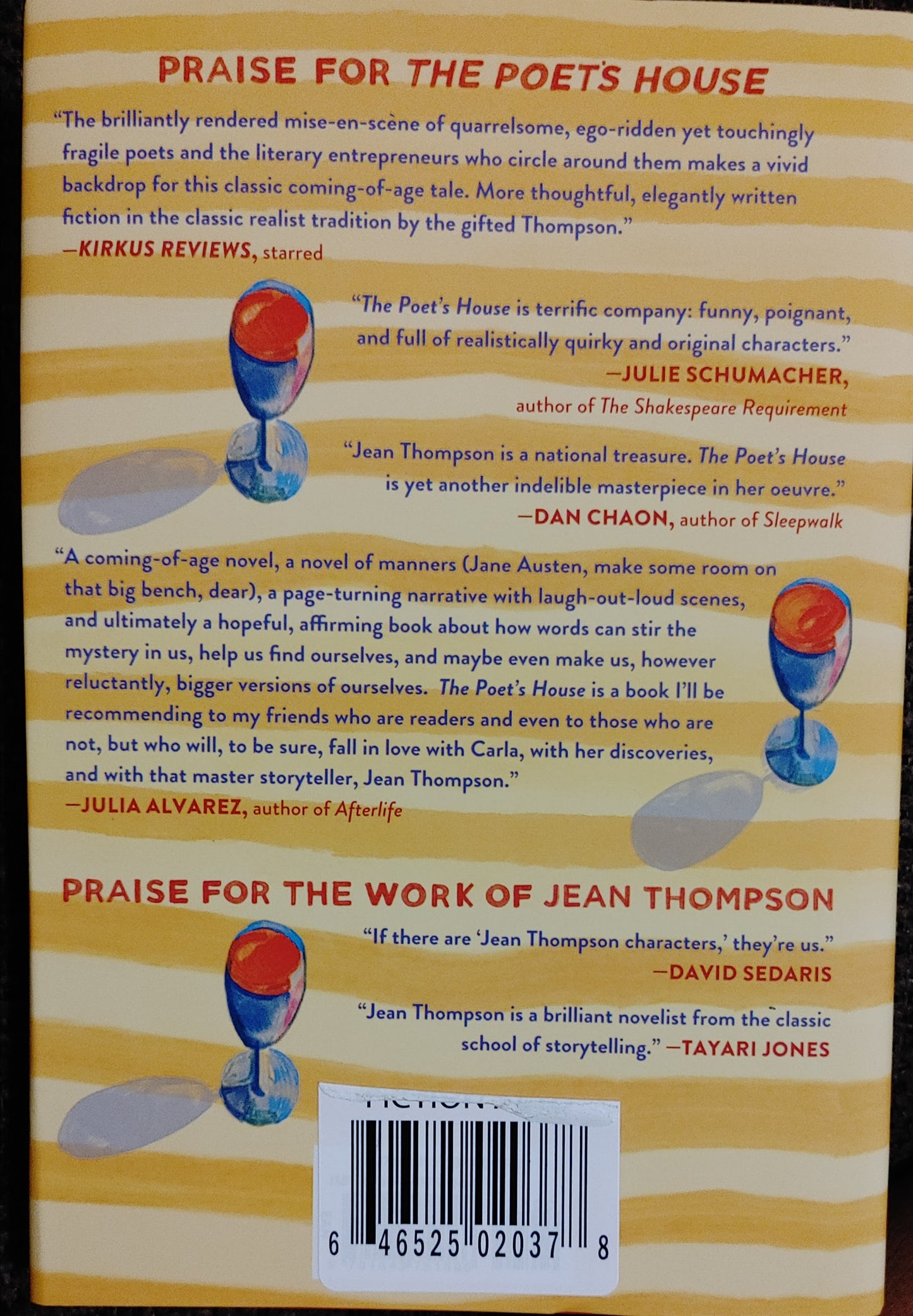 The POET'S HOUSE - Jean Thompson