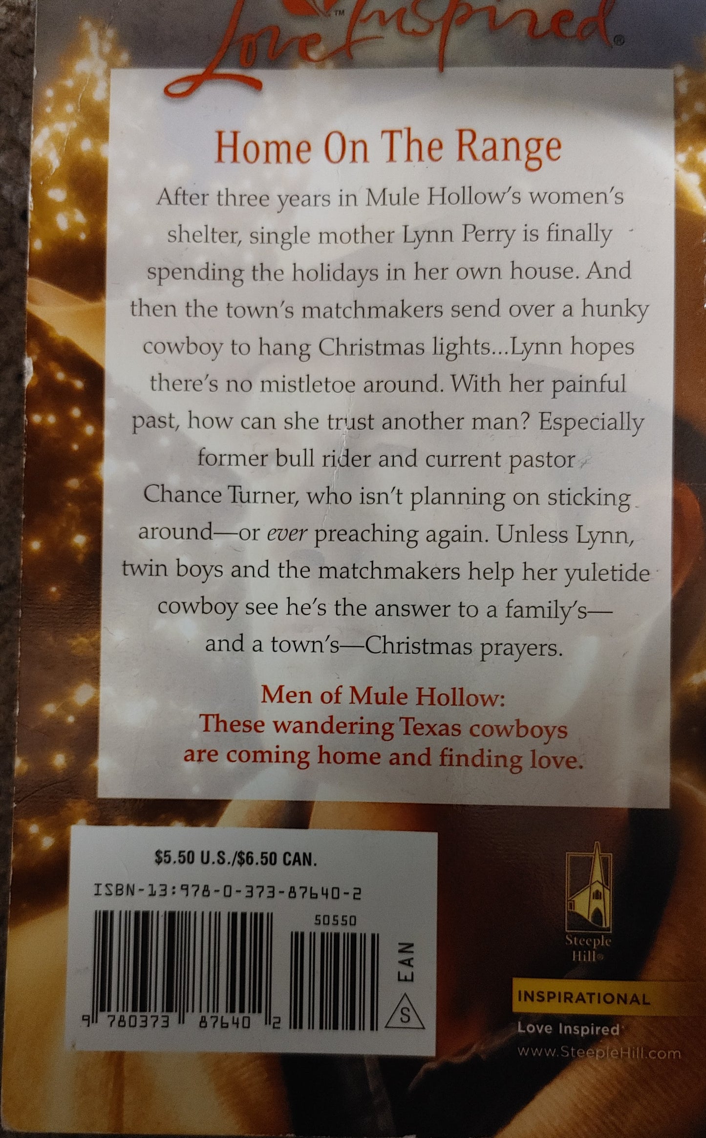 Yuletide Cowboy (Men of Mule Hollow - Debra Clopton