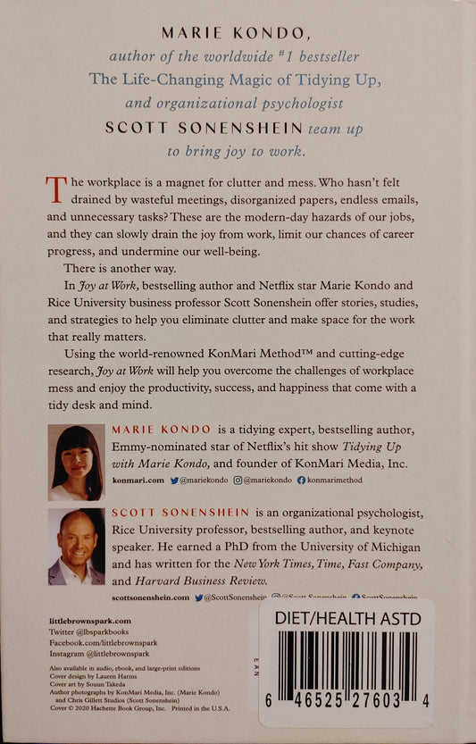 Joy at Work - Marie Kondo - Author of worldwide #1 Bestseller The Life-Changing Magic of Tidying Up