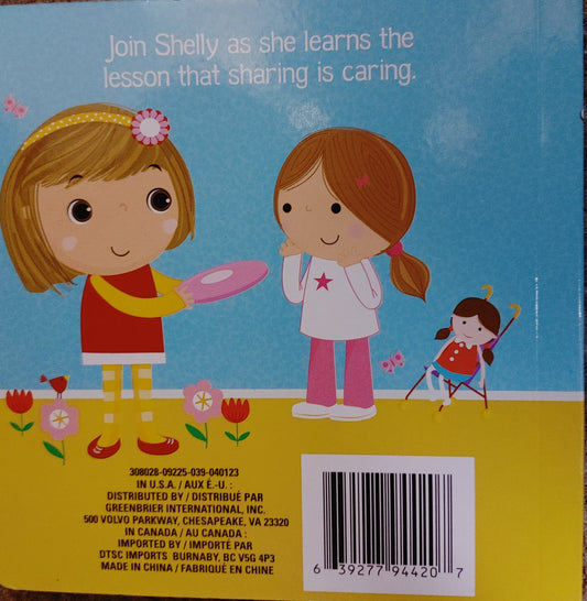 Shelly Learns to Share - Jennifer Bartlett